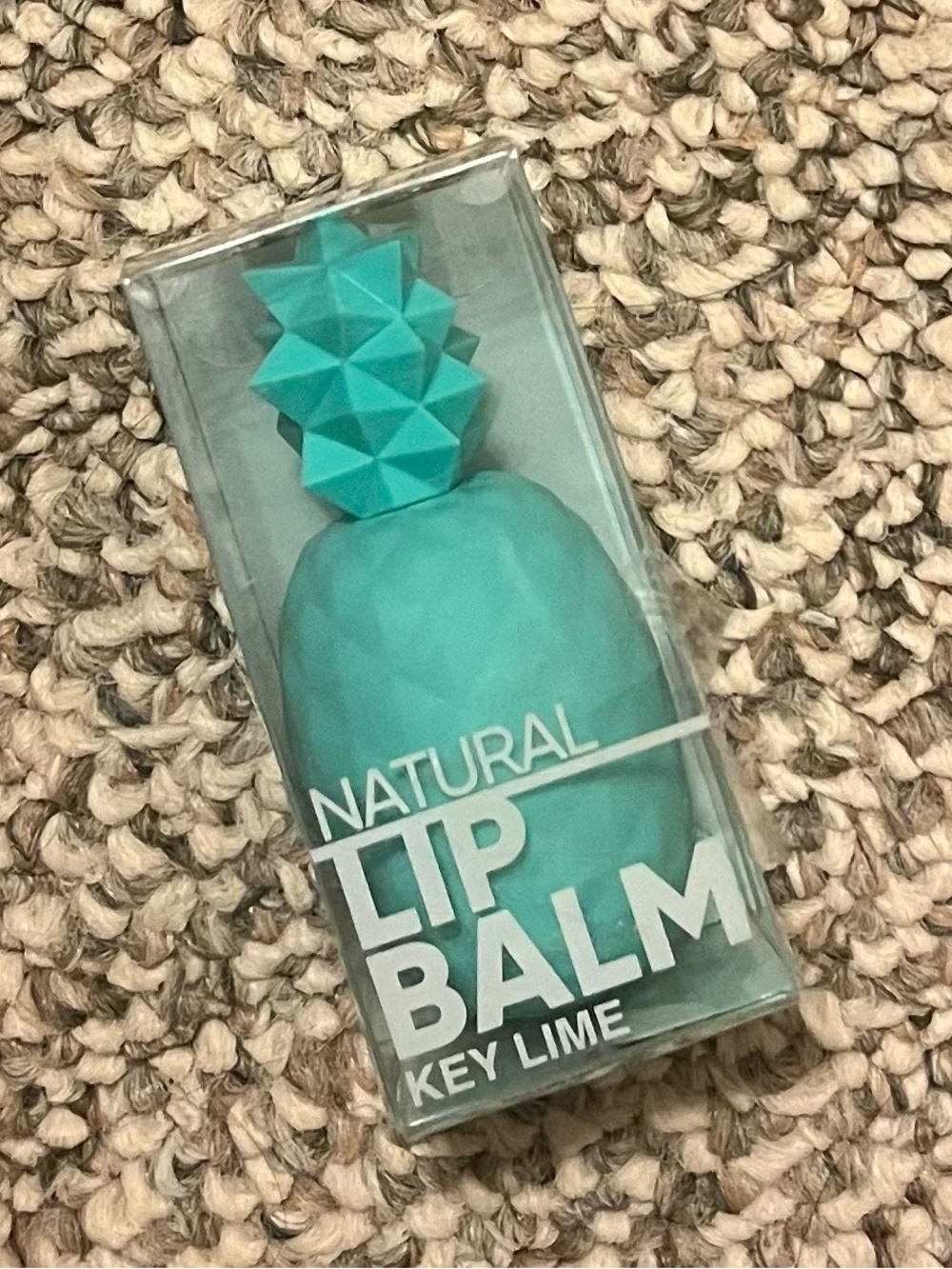 Natural Key Lime Lip Balm - Teal Pineapple Tube